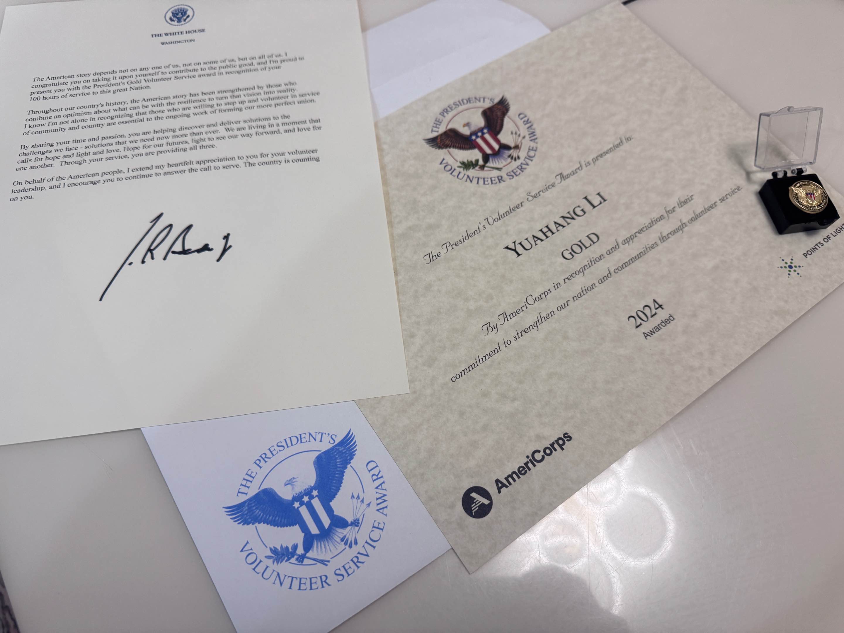 PVSA Certificate